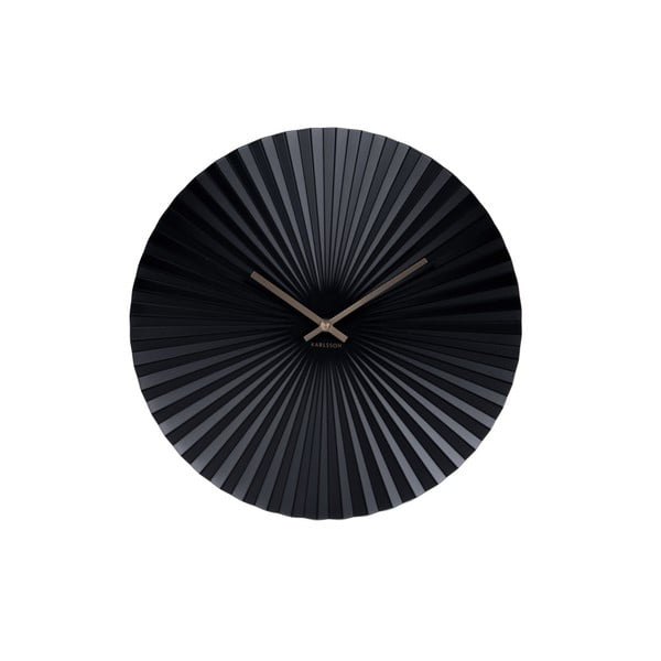 Sat u crnoj boji Karlsson Sensu, ø 40 cm