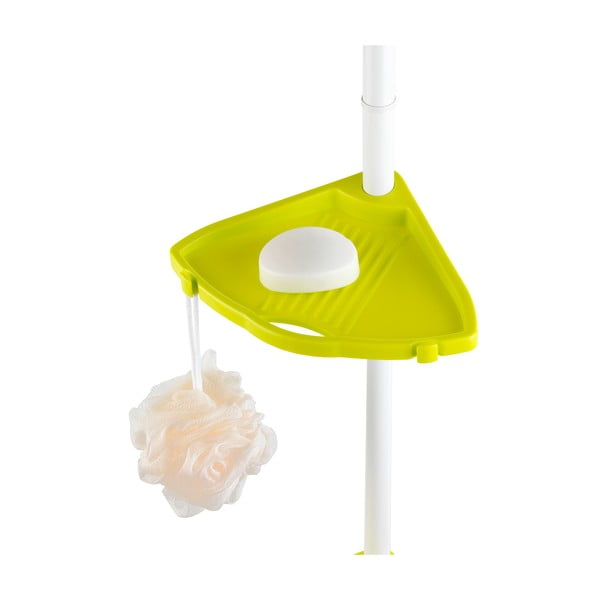 Žuta teleskopska tuš polica Wenko Compact-image-2