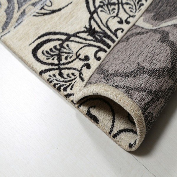 Tepih Webtappeti Modern Kilim Charcoal, 60 x 120 cm-image-1