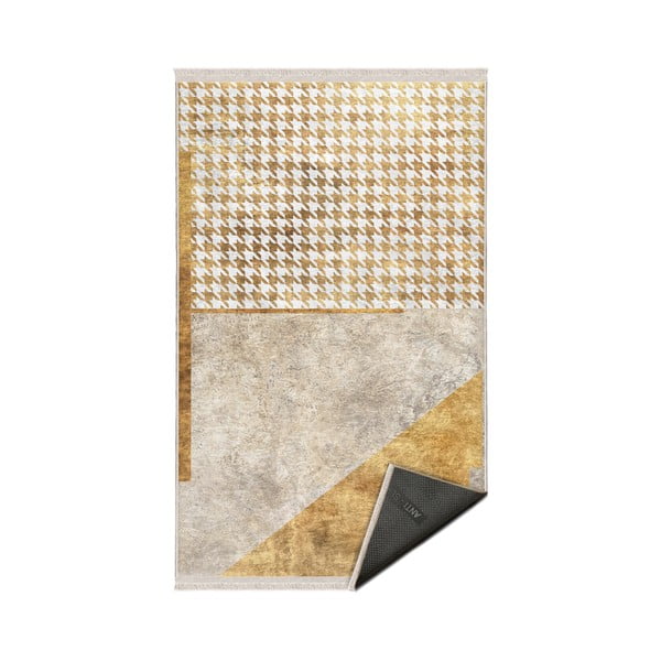 Tepih u bež-zlatnoj boji 80x150 cm - Mila Home