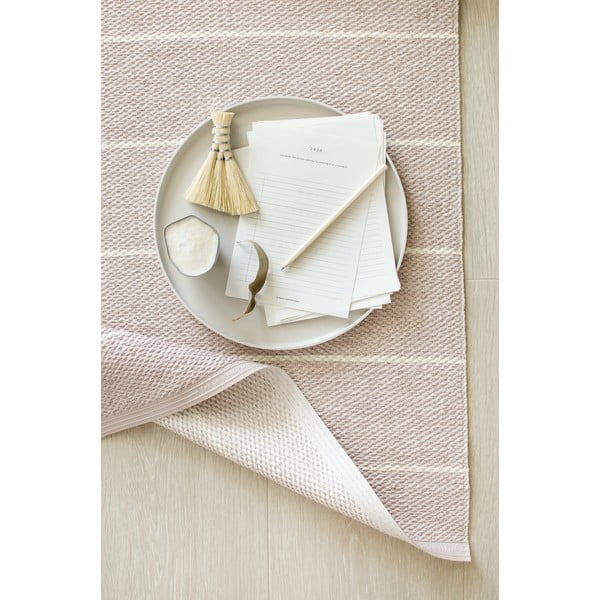 Svijetlo ružičasta unutarnja i vanjska staza 70x270 cm Carl Pale Rose – Pappelina-image-1