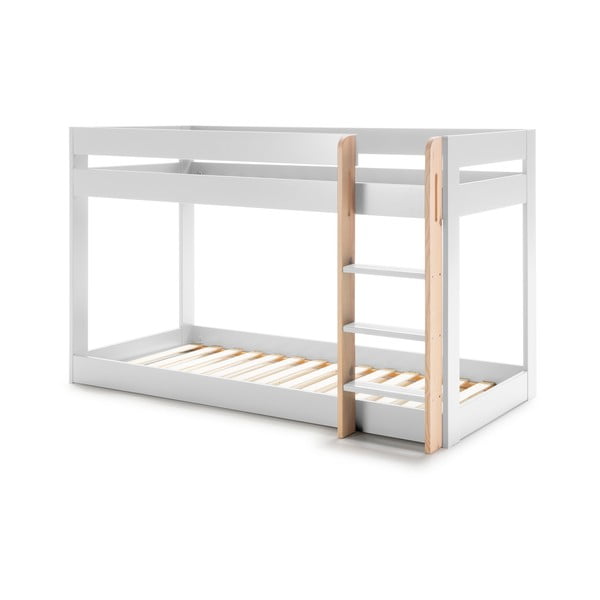 Bijeli dječji krevet na kat 90x190 cm Angel – Marckeric-image-3