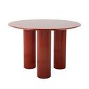 Okrugao blagovaonski stol u sjajnom dekoru ø 110 cm Della – Bloomingville