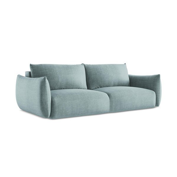 Plava sklopiva sofa 230 cm Leila – Makamii-image-2
