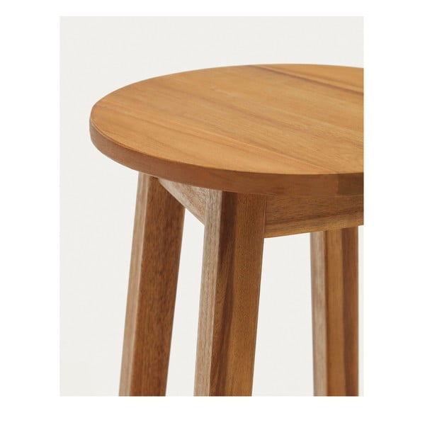 Stolac od masivnog bagrema u prirodnoj boji Amel – Kave Home-image-2