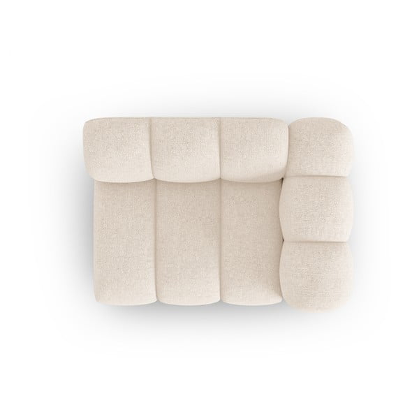 Krem modularna sjedeća garnitura (s desnim kutom) Lupine – Micadoni Home-image-3