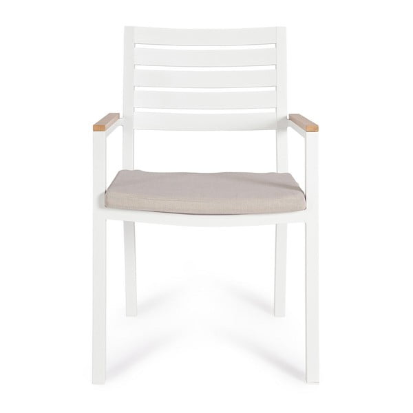 Bijele metalne vrtne stolice u setu 4 kom Henna   – Bizzotto-image-1