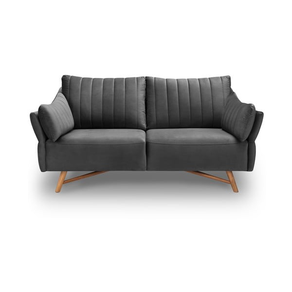 Tamno siva sofa od baršuna Interieurs 86 Elysée, 174 cm
