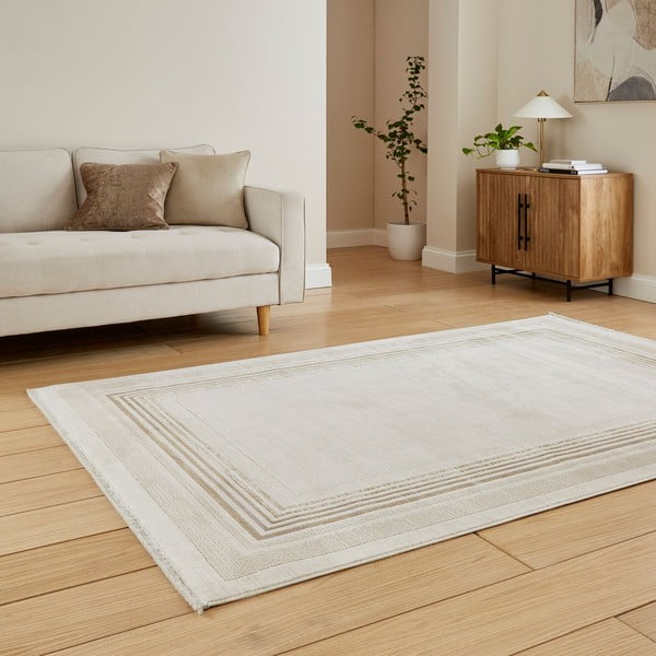 Bež/krem tepih 80x150 cm Mirage Cream – Think Rugs-image-2