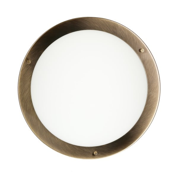 Stropna lampa brončane boje sa staklenim sjenilom ø 18 cm Aquila - Candellux Lighting-image-4