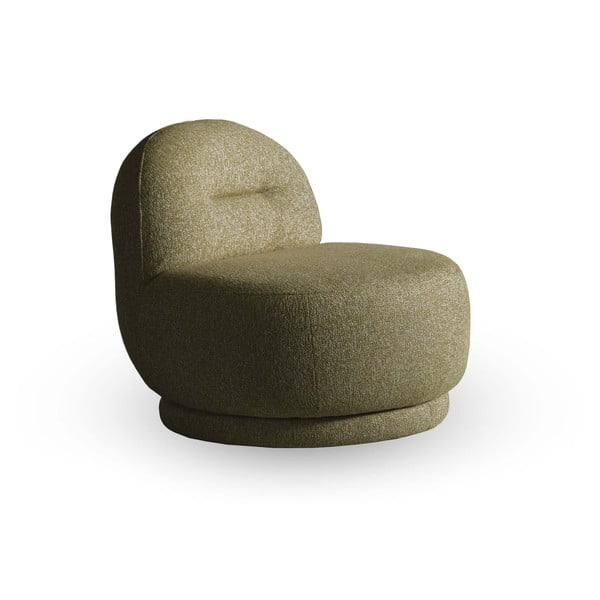 Žuta  fotelja Ovo – Miuform