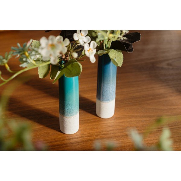Vaze u setu 2 kom od kamenine (visina 12,5 cm) Mojave – Sass & Belle-image-3