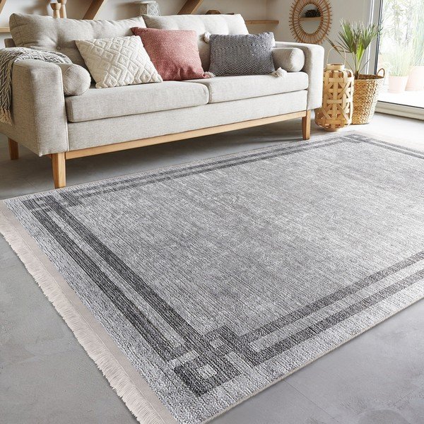 Svijetlo sivi tepih 160x230 cm - Mila Home-image-2