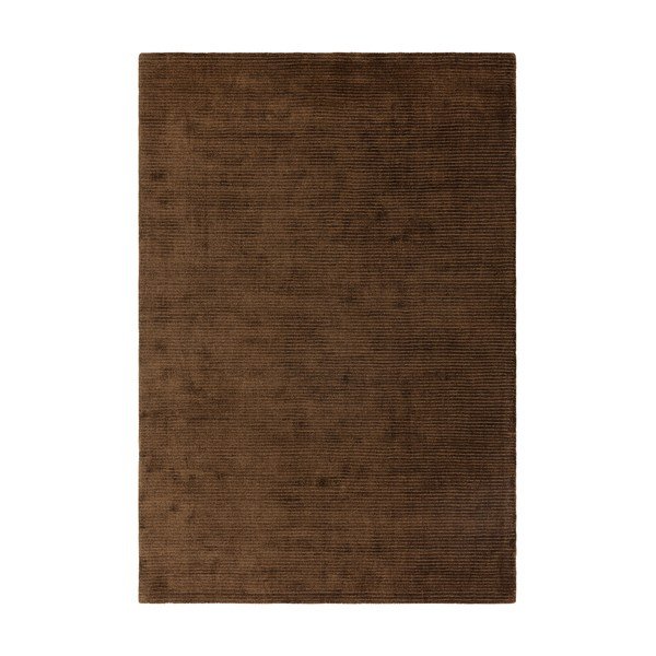 Tamno smeđi ručno rađen tepih 160x230 cm – Asiatic Carpets