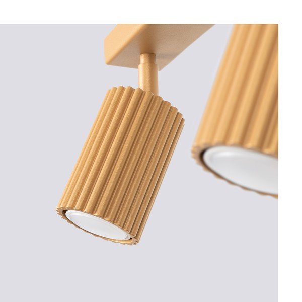 Reflektor u zlatnoj boji 6,5x45 cm Gleam – Sollux-image-1