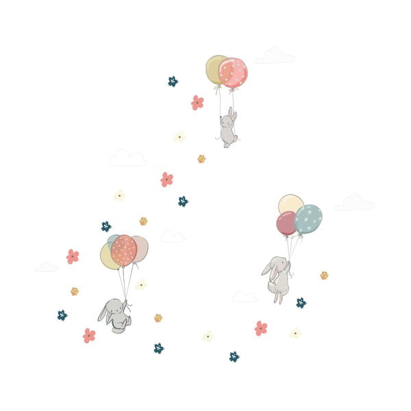 Dijete naljepnice na zidu od ambijenta letenja-image-2