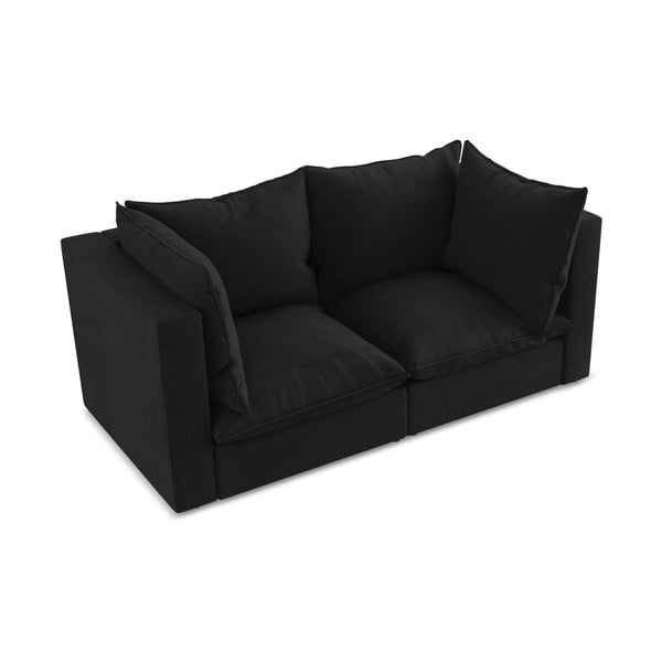 Crna sofa 180 cm Manao – Makamii-image-2