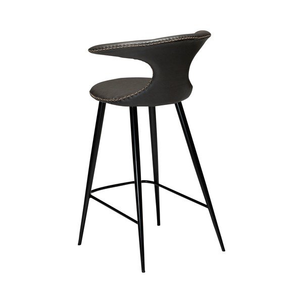 Tamno siva barska stolica od eko kože DAN-FORM Denmark Flair, visina 90 cm-image-2