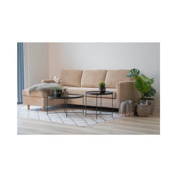 Bež kutna promjenjiva sofa House Nordic Toscana-image-4