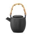 Crni čajnik od kamenine 850 ml Neri – Bloomingville