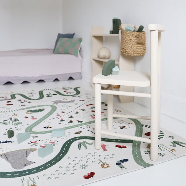 Krem dječji tepih za igru 123x180 cm Garden Life – Nattiot-image-2