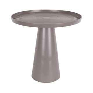 Sivi metalni pomoćni stolić Leitmotiv Force, visina 37,5 cm