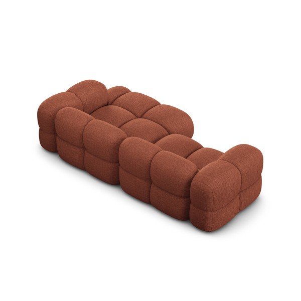 Ciglasta kutna garnitura (s desnim kutom/s ležaljkom) Loretto – Cosmopolitan Design-image-4