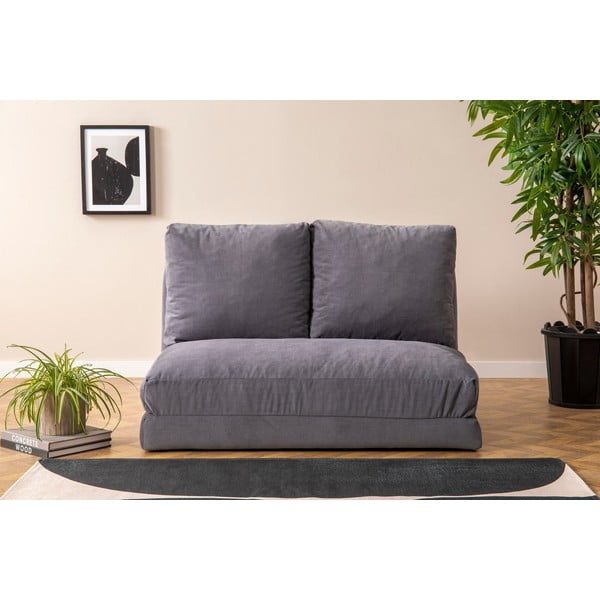 Siva sklopiva sofa 120 cm Taida – Balcab Home-image-1