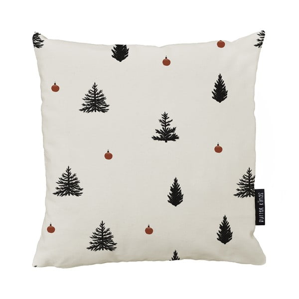 Ukrasni jastuk s božićnim motivom 45x45 cm Black Trees – Butter Kings