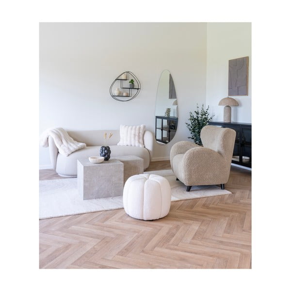 Ukrasni jastuk od umjetnog krzna 45x45 cm Galena – House Nordic-image-4