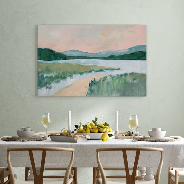 Slika 70x100 cm Gouache Lake – Styler-image-1