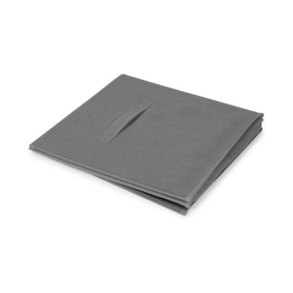 Tamno siva plastična kutija za pohranu 31x31x31 cm – Compactor-image-2