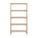 Biblioteka u dekoru hrasta u prirodnoj boji 86x160x30 cm Braidwood – Actona