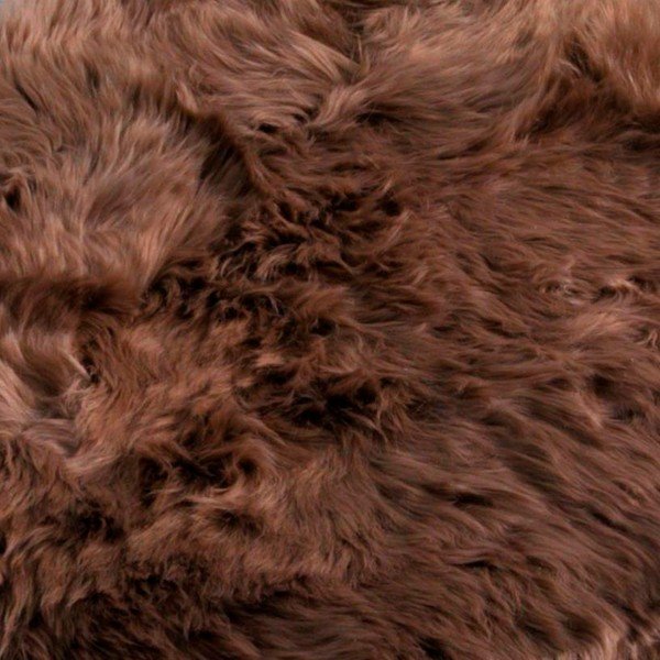 Smeđa prostirka od ovčje kože Native Natural Sheep, 60 x 120 cm-image-1