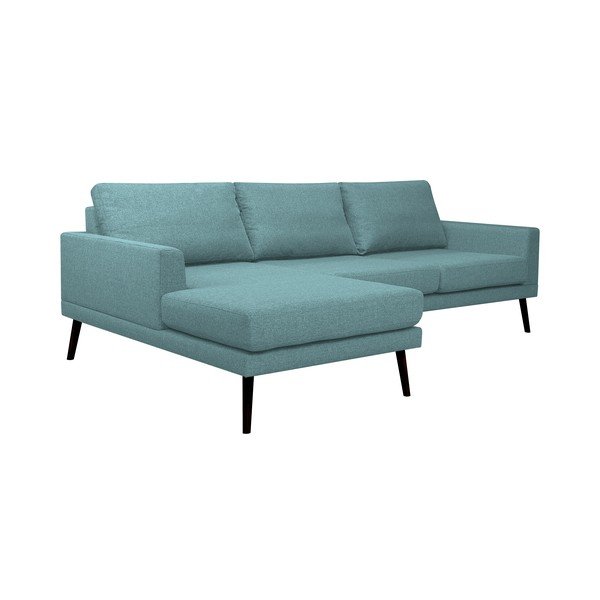 Plava kutna garnitura Windsor &amp; Co Sofas Rigel, lijevi kut-image-1