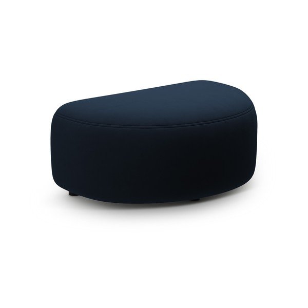 Plavi baršunast tabure Kate – Micadoni 