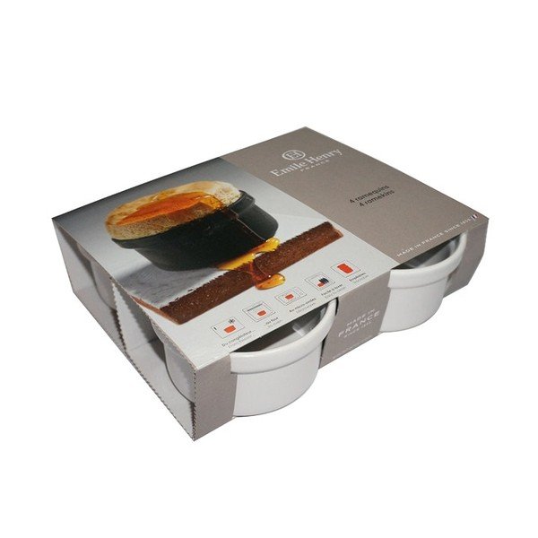 Set od 4 kalupa za ramequine Emile Henry, nugat-image-1