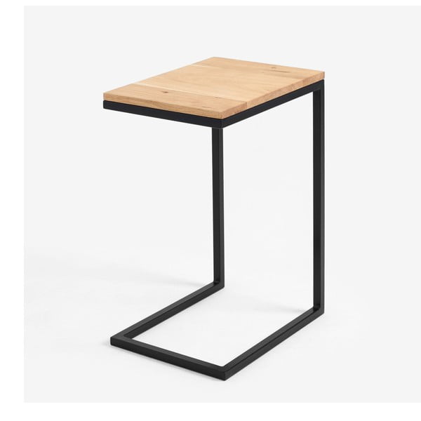 Preklopni stolić s crnom kostrukcijom CustomForm Lupe-image-1