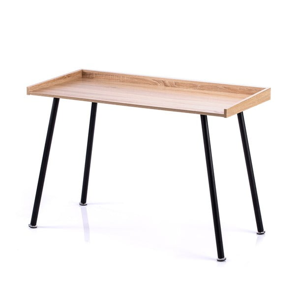 Radni stol s pločom stola u dekoru hrasta 52x115 cm Missa – Homede