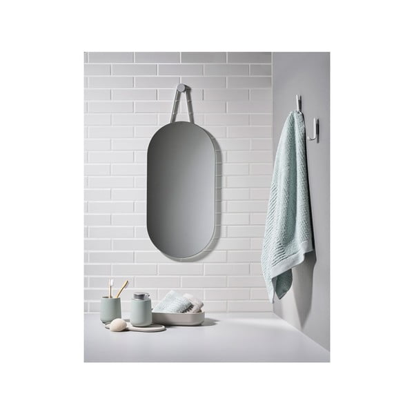 Zidno sivo ogledalo Zone A-series, 30 x 60 cm-image-1