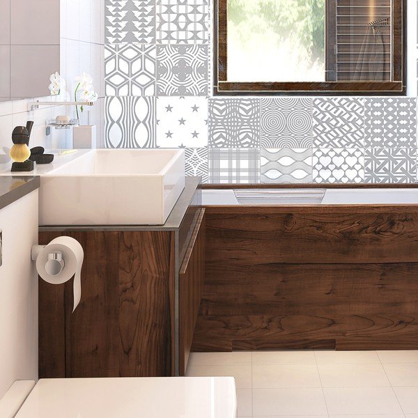 Set od 24 naljepnice Ambiance Scandi, 60 x 90 cm-image-4