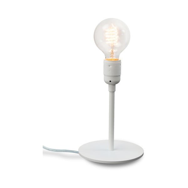 Bijela stolna lampa Bulb Attact Uno