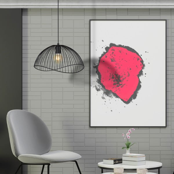 Crna viseća svjetiljka ø 40 cm Way – Squid Lighting-image-1