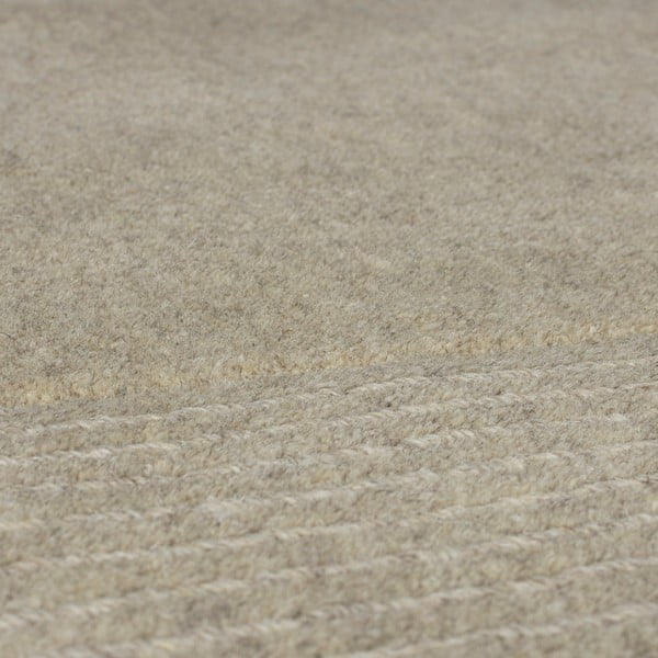 Bež vunena staza 60x230 cm – Flair Rugs-image-3