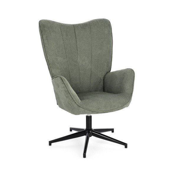 Zelena okretna fotelja Inas – Bizzotto