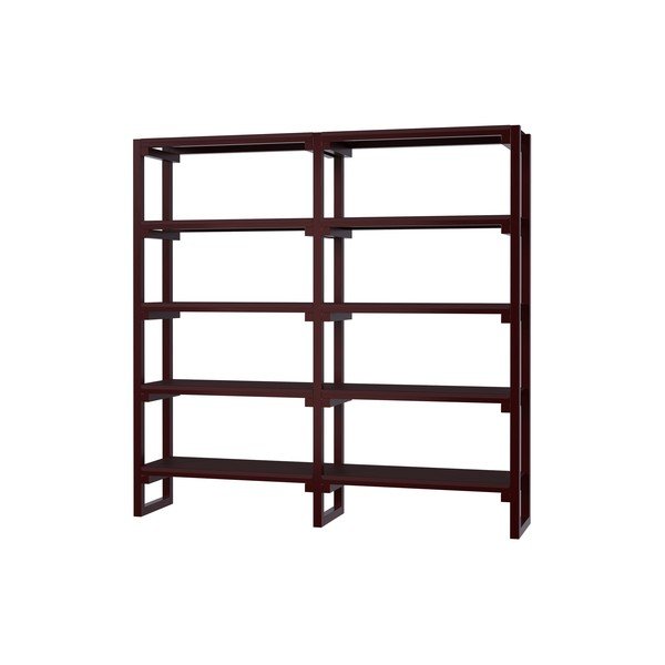 Bordo regal od masivne bukve 184x180x37 cm Noru – noo.ma