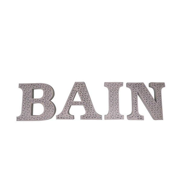Set od 4 ukrasna slova Antic Line Bain