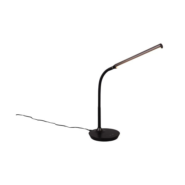 Crna LED stolna lampa (visina 38 cm) Toro – Trio