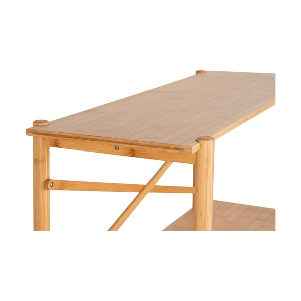 Od bambusa pomoćni stol u prirodnoj boji 32x83 cm Manaus – House Nordic-image-4