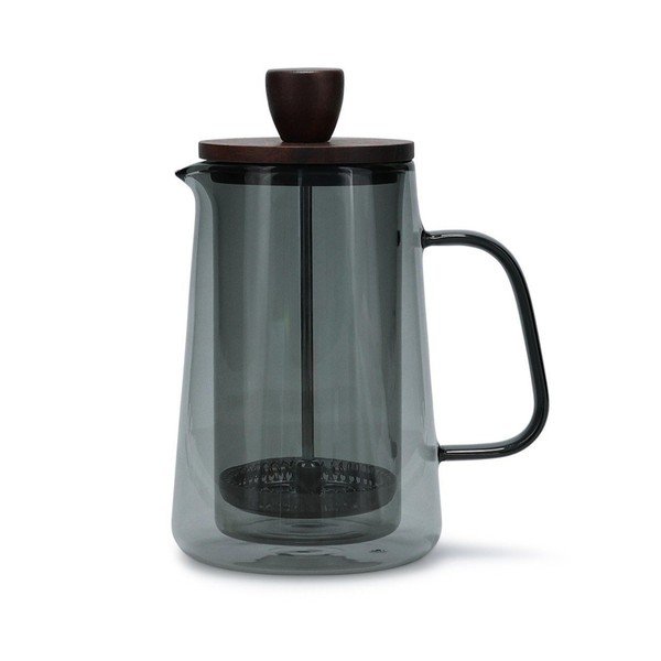 Sivi stakleni moka lonac za pripremu kave 350 ml Luma – S|P Collection